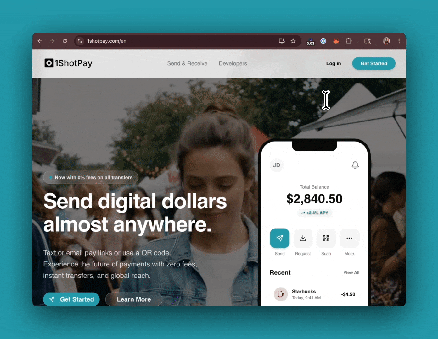1ShotPay login